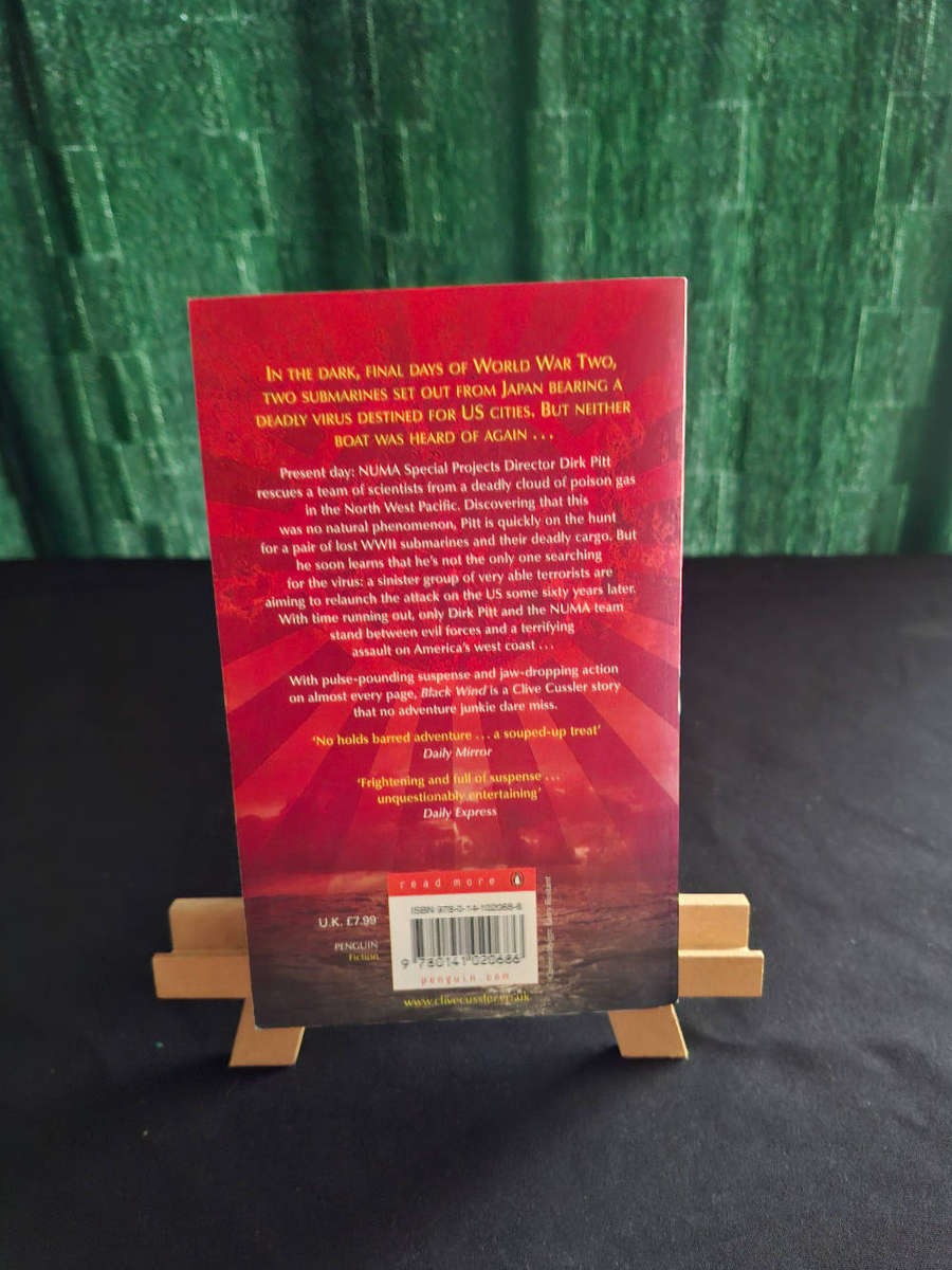 Clive Cussler And Dirk Cussler Black Wind