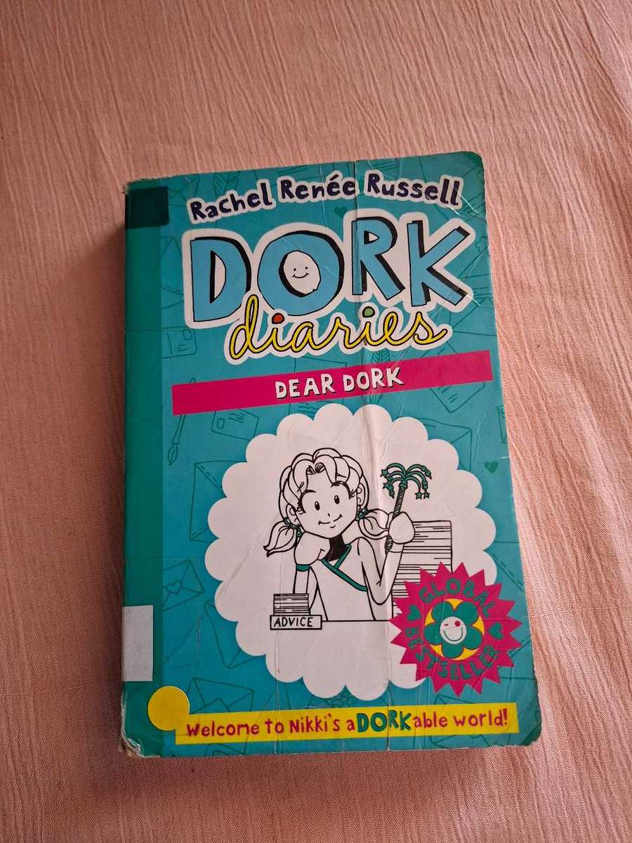 Rachel Renée Russell Dork Diaries Dear Dork, Skating Sensation and Once upon a Dork
