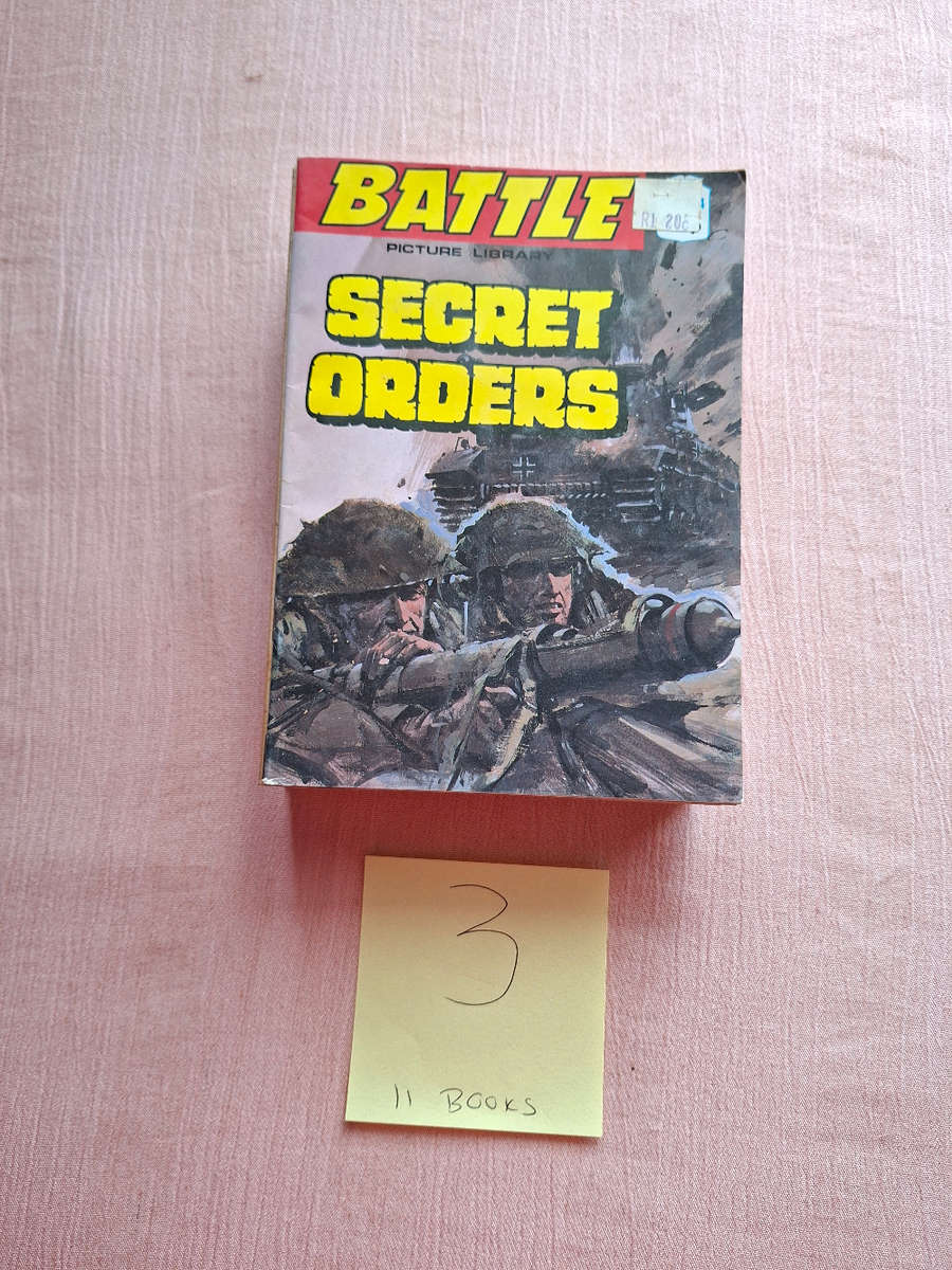 Battle Picture Library books x 11
