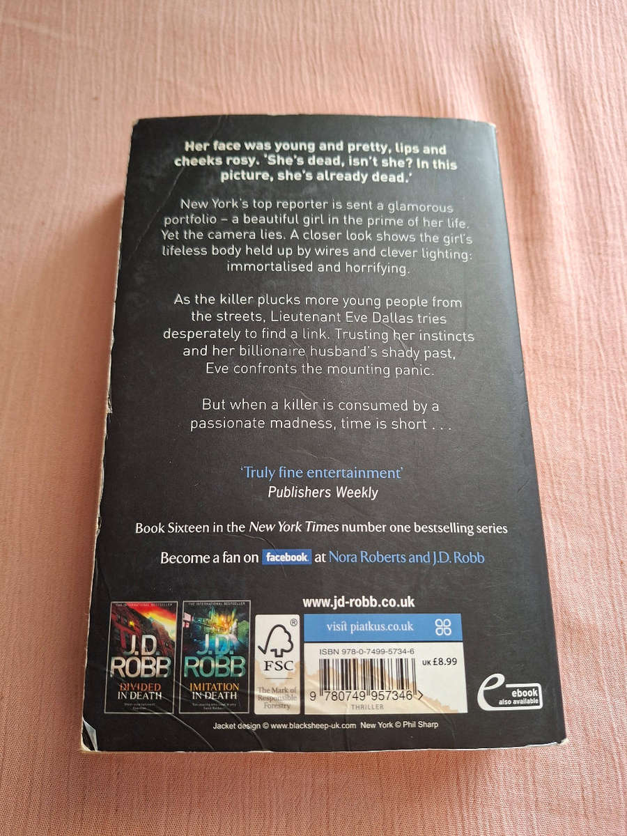 J.D Robb Portrait in Death