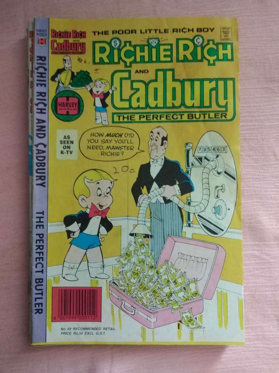 Richie Rich and Cadbury the perfect Butler