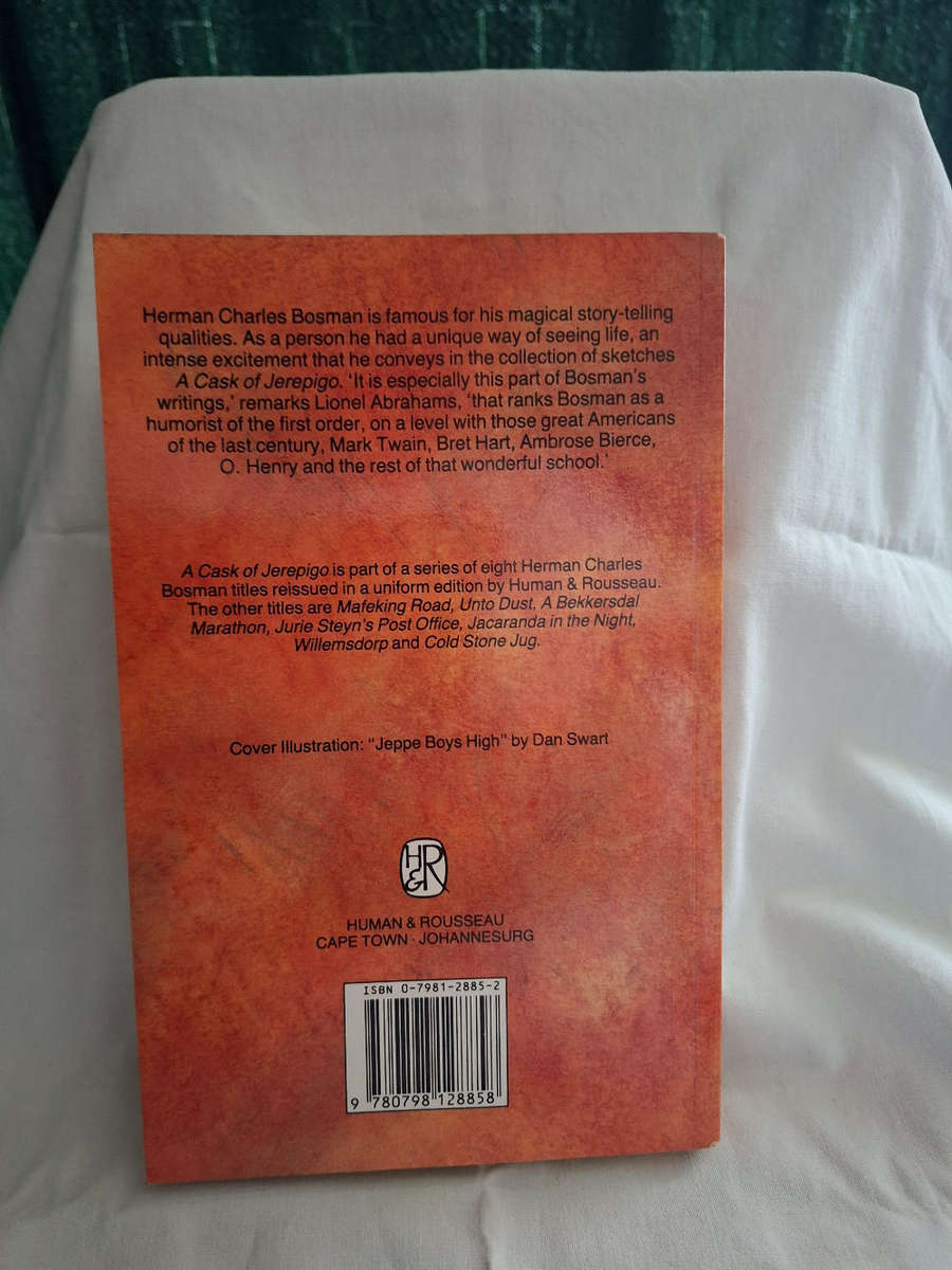 Herman Charles Bosman A Cask of Jerepigo