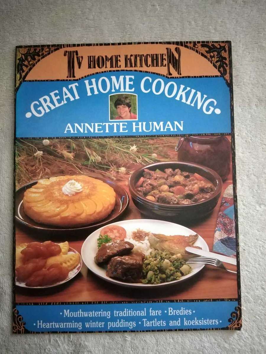 Annette Human TV Home Kitchen set of 3 books