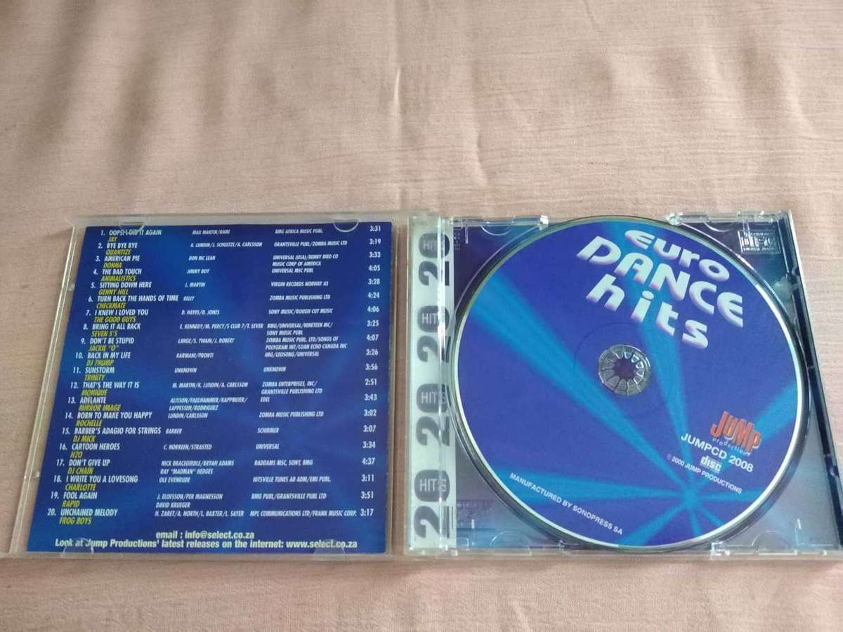 Euro Dance hits 20 hits
