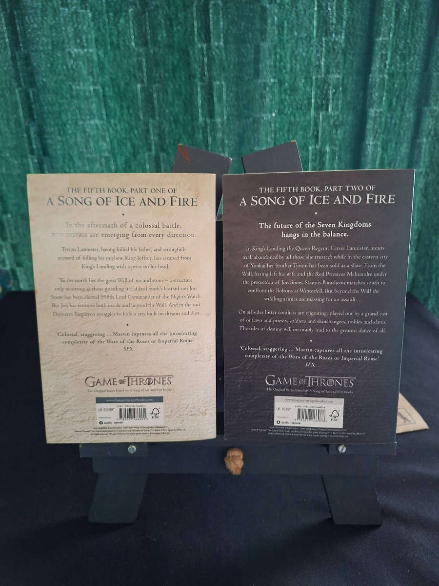 George R.R. Martin A Song of Ice and Fire box set