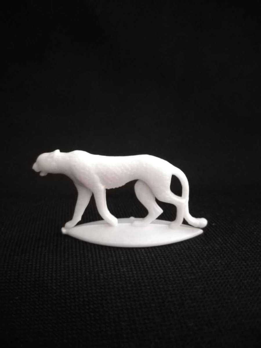 African Animal Cheetah hard plastic