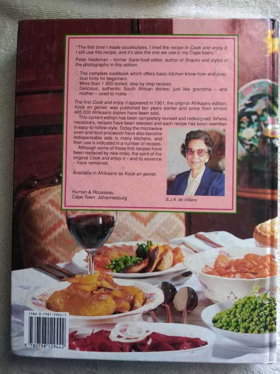 Cook & Enjoy It S. J. A. De Villiers