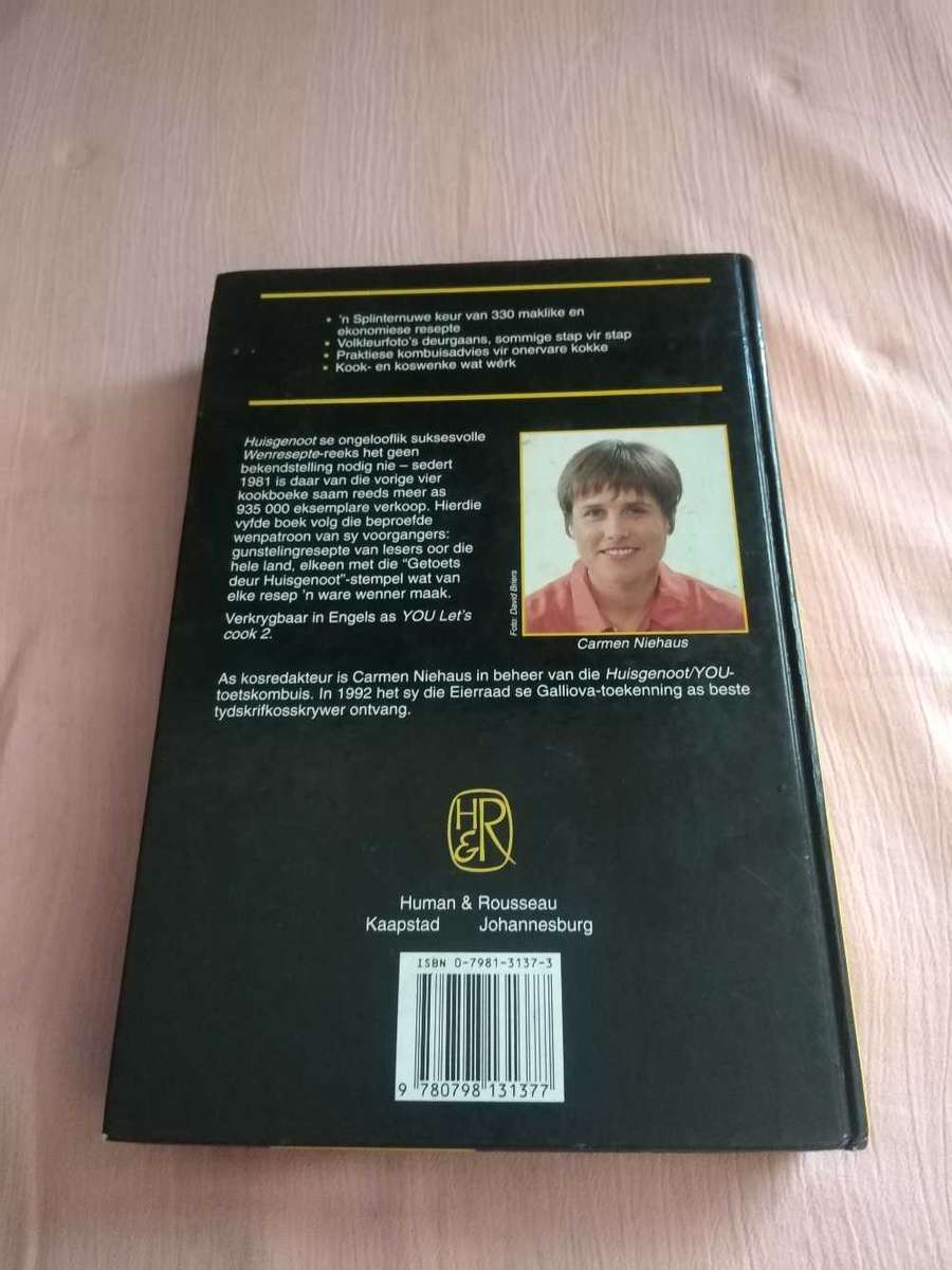 Huisgenoot Wenresepte 5 Carmen Niehaus