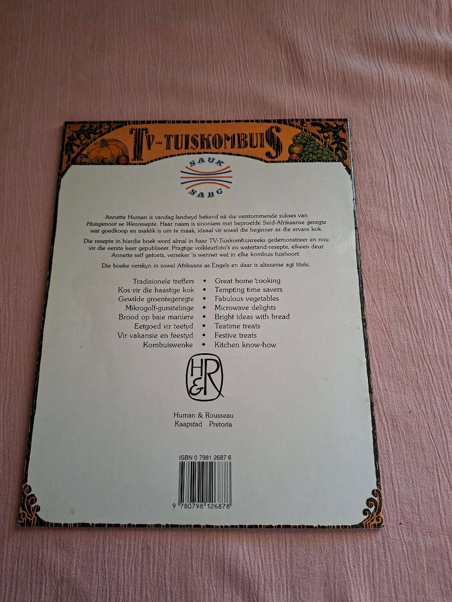 Annette Human TV-Tuiskombuis vir Vakansie en Feestyd