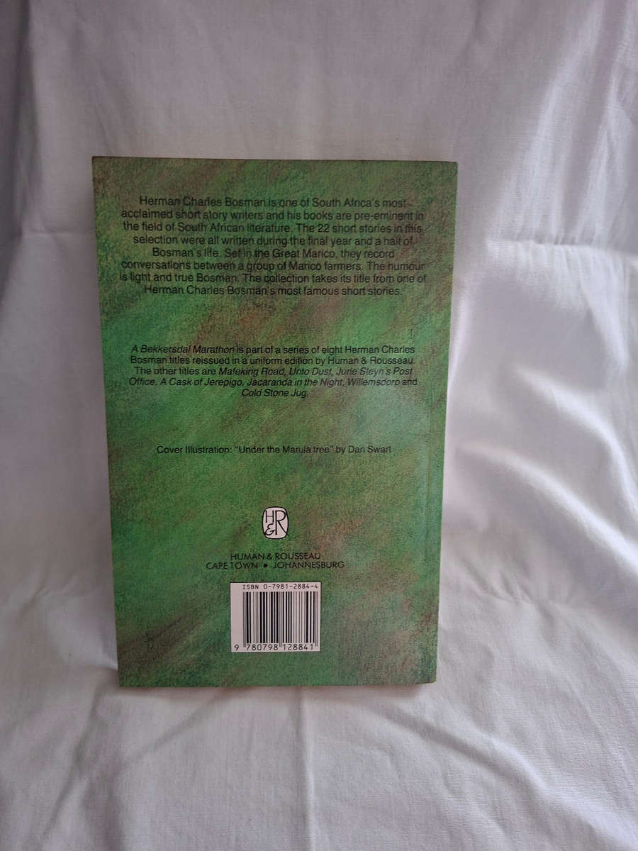 Herman Charles Bosman A Bekkersdal Marathon