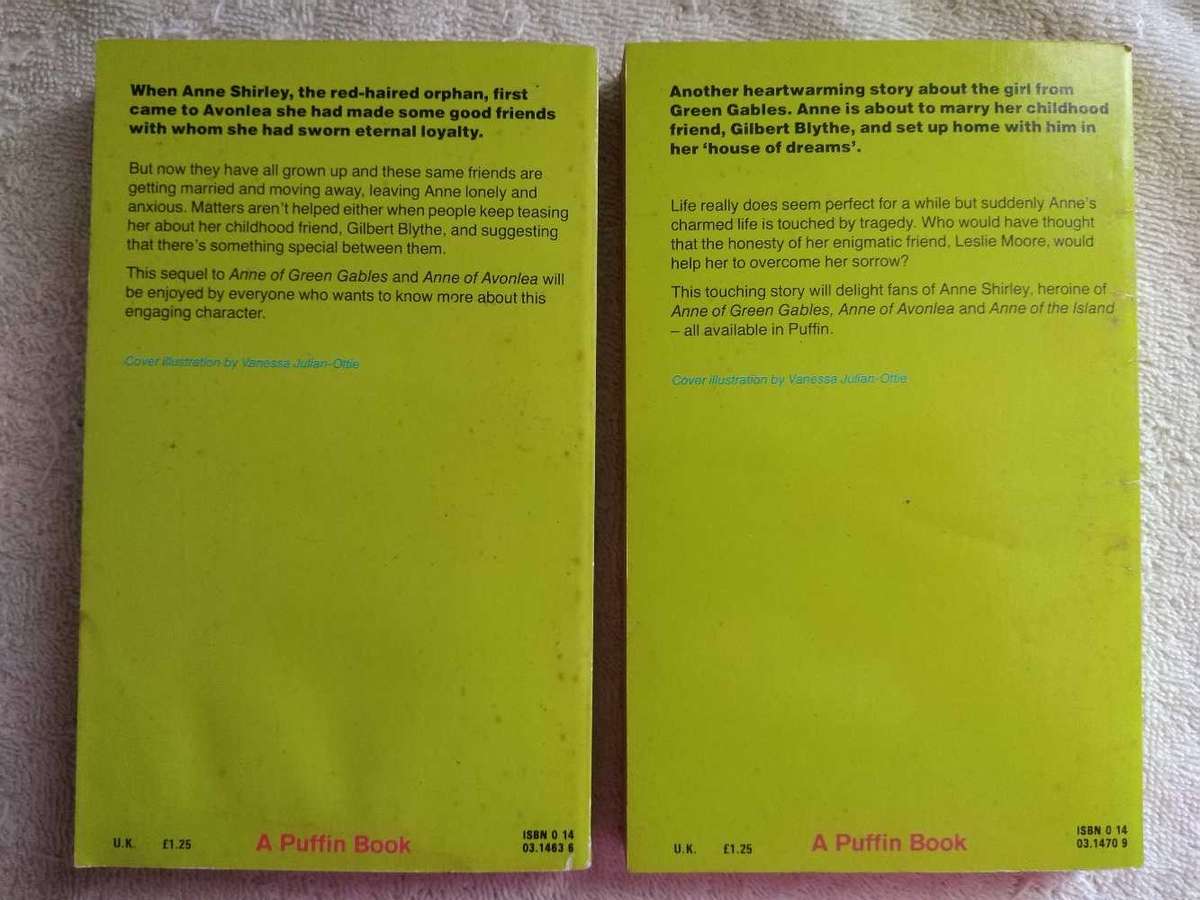 L. M. Montgomery Anne of Green Gables series