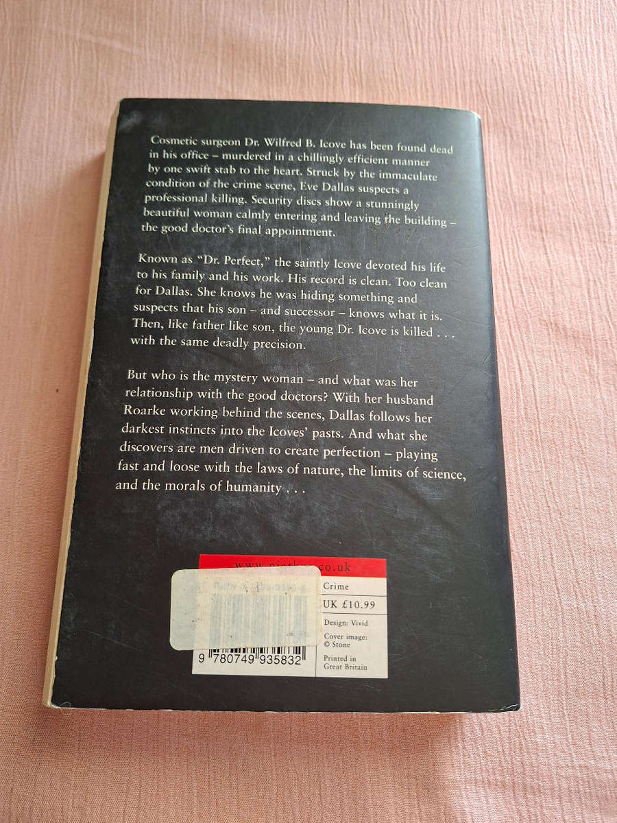 J.D Robb Origin in Death