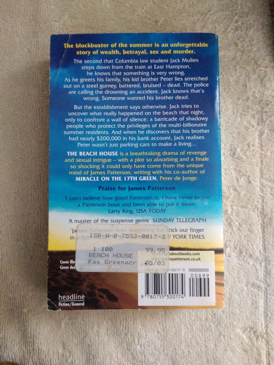 James Patterson & Peter De Jonge The Beach House