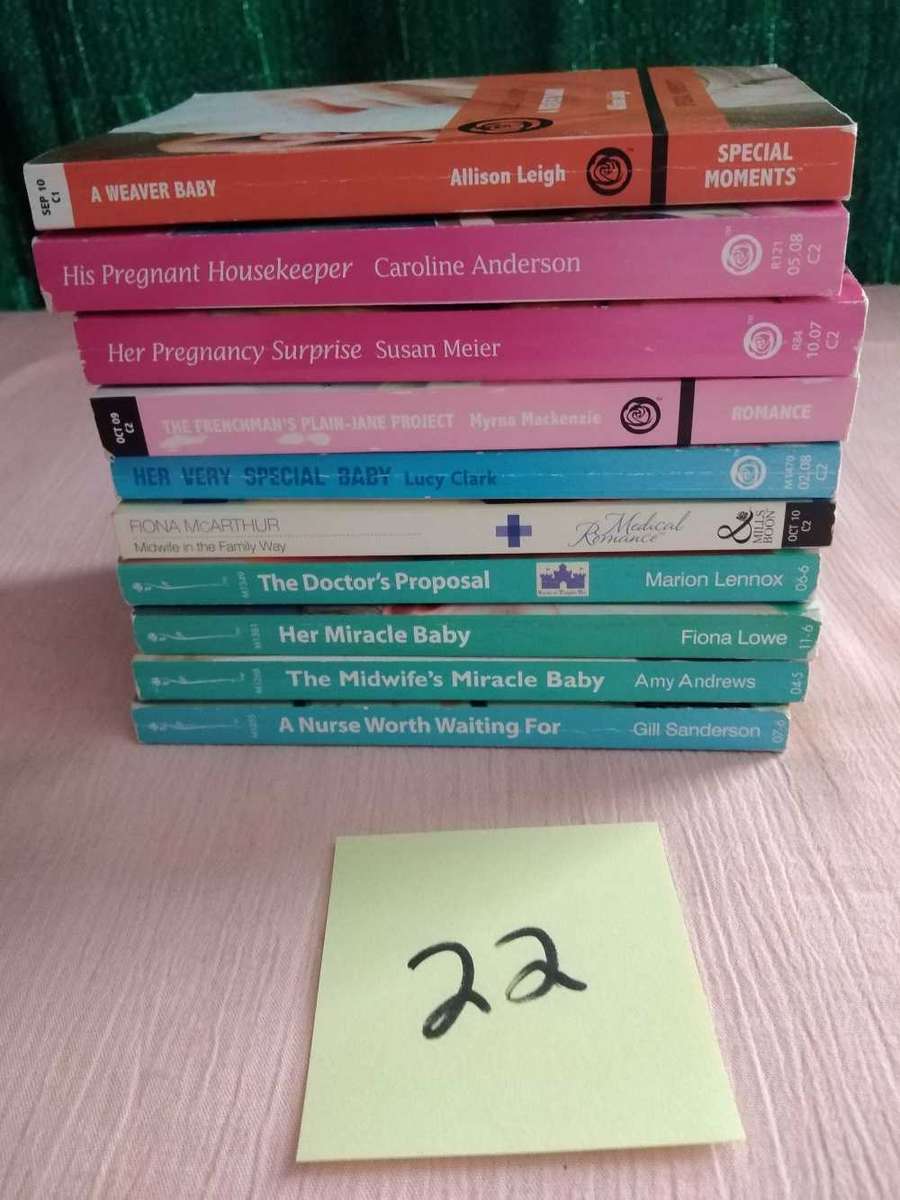 10 Assorted Mills and Boon Romance