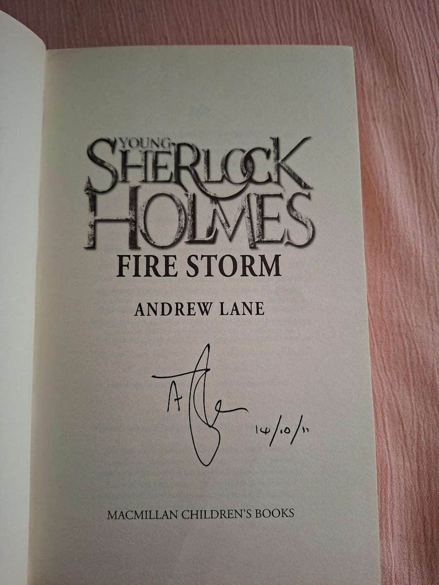Andrew Lane Young Sherlock Holmes Fire Storm