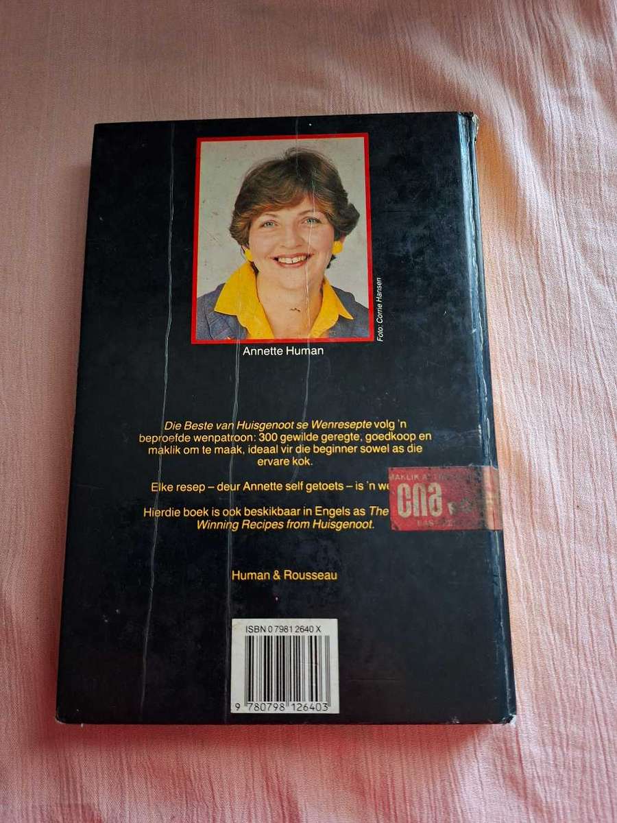 Annette Human Huisgenoot Die bested van Wenresepte