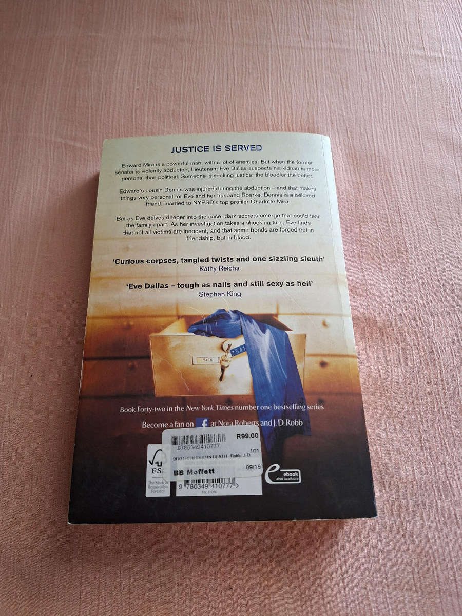 J.D Robb Brotherhood in Death