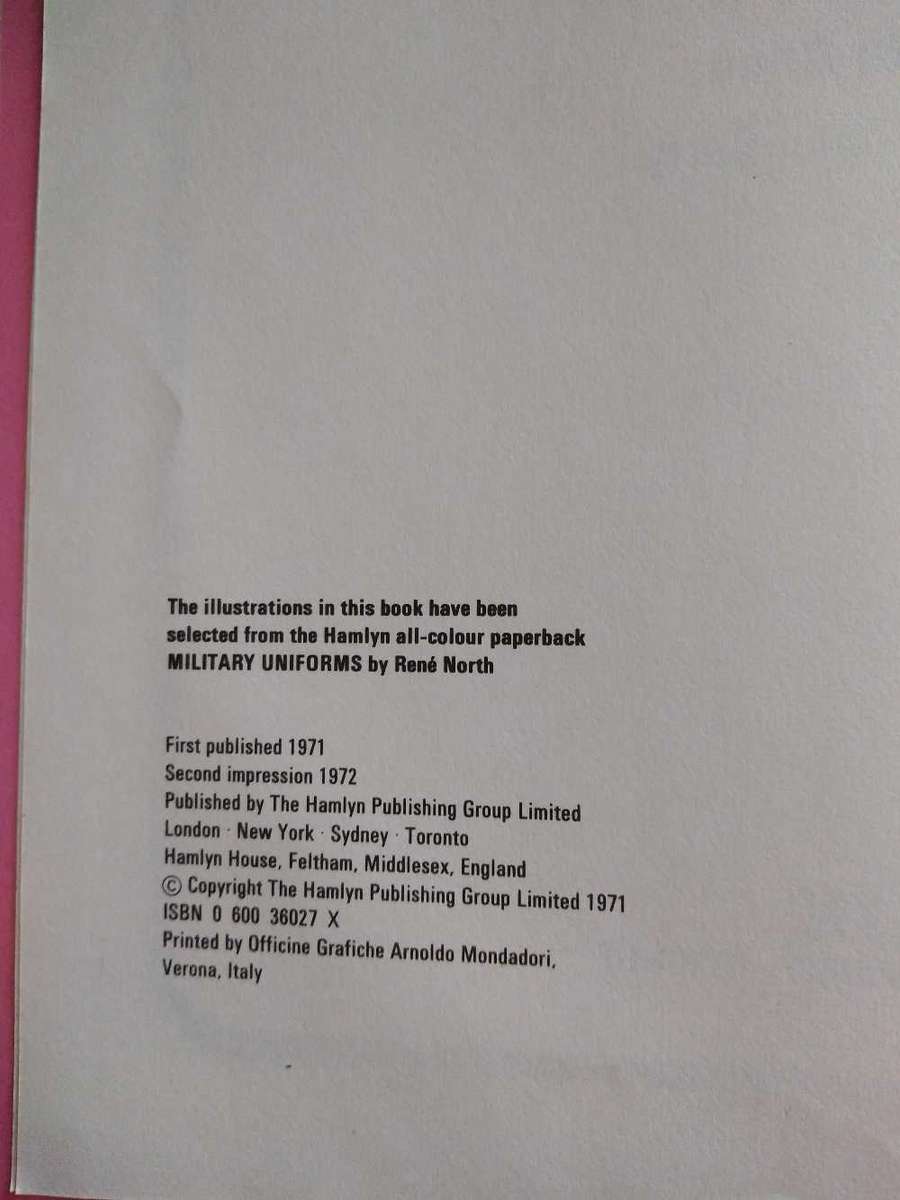 Fighting Men and Their Uniforms Kenneth Allen