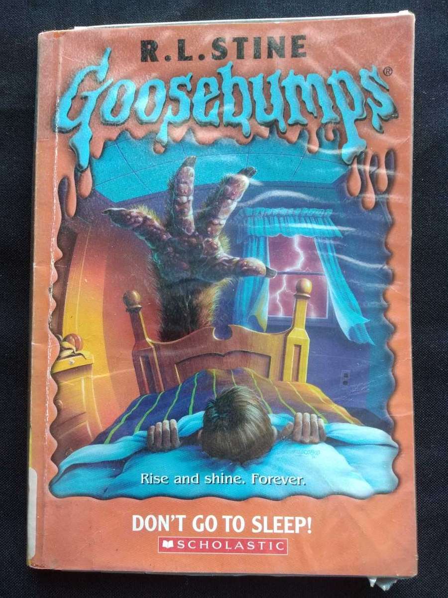 R. L. Stine Goosebumps Don't go to sleep!