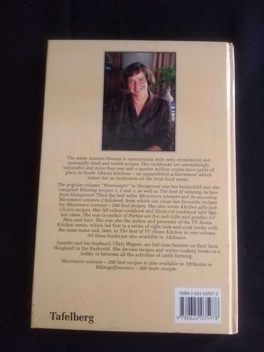 Annette Human Microwave Winners 200 best recipies