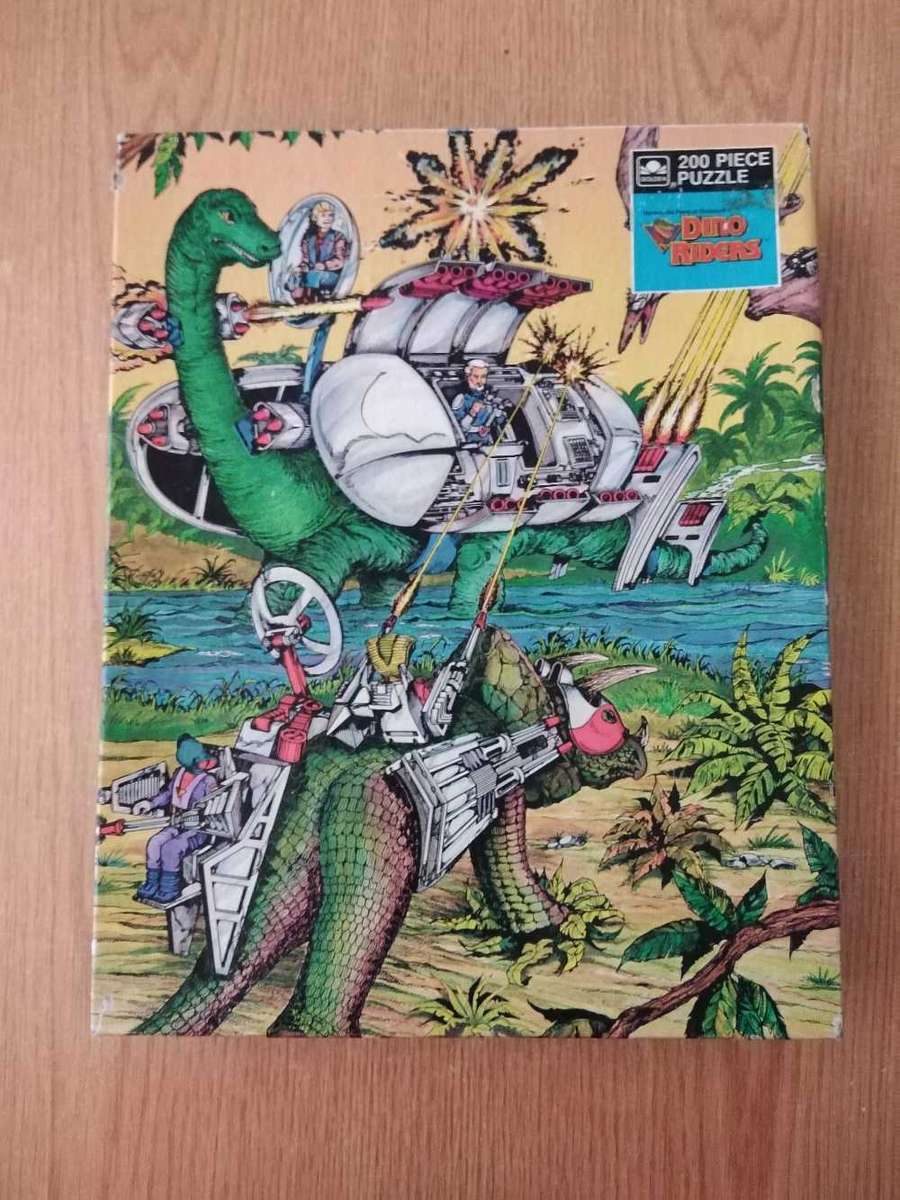 Dino Riders 200 piece puzzle