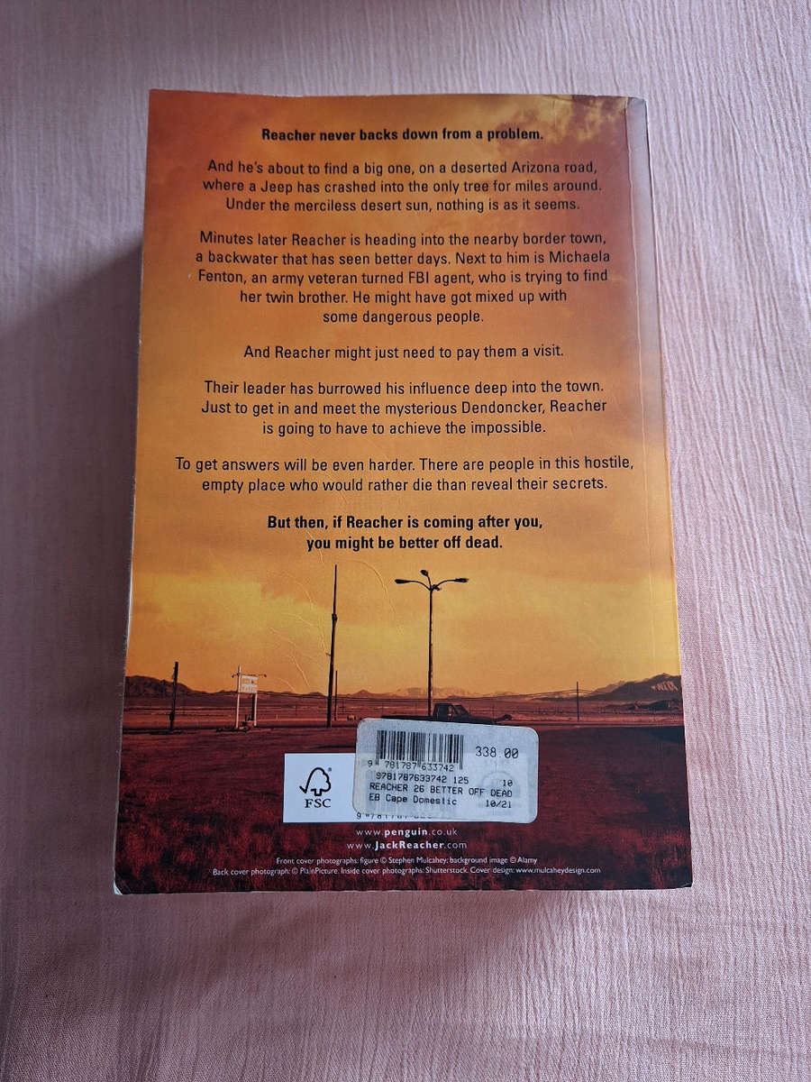 Lee Child And Andrew Child Better off Dead