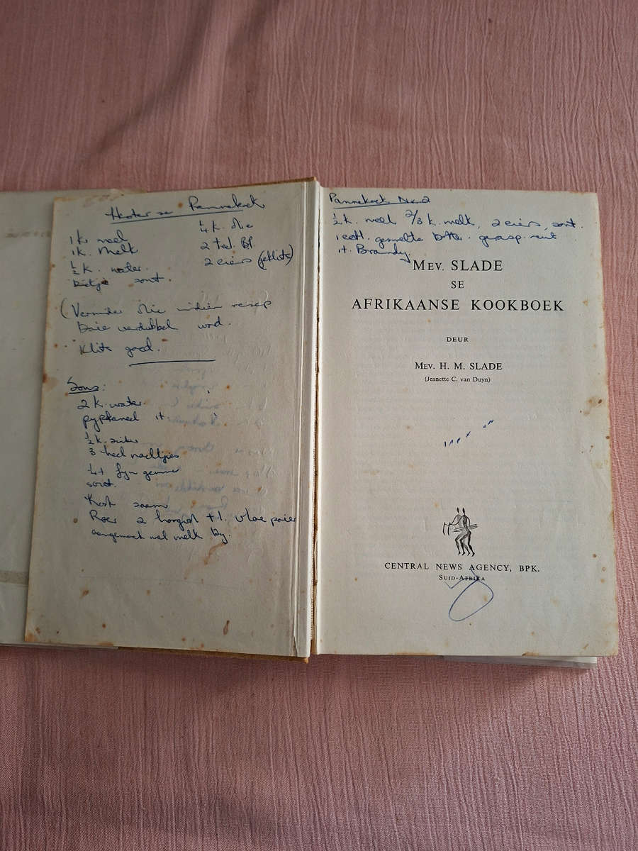 Mev. Slade se Afrikaanse Kookboek