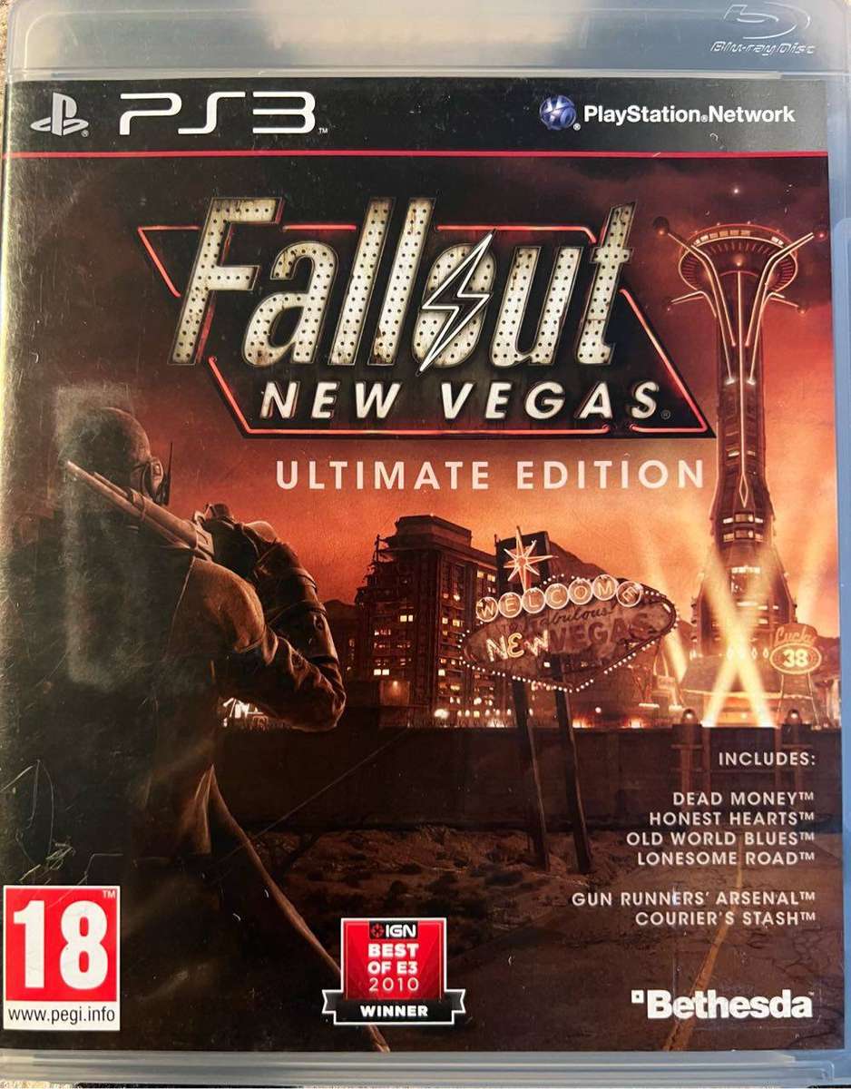 Fallout New Vegas Ultimate Edition  PS3 No manual