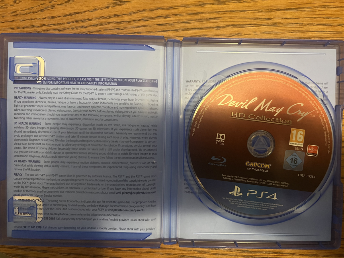 Devil May Cry HD Collection PS4