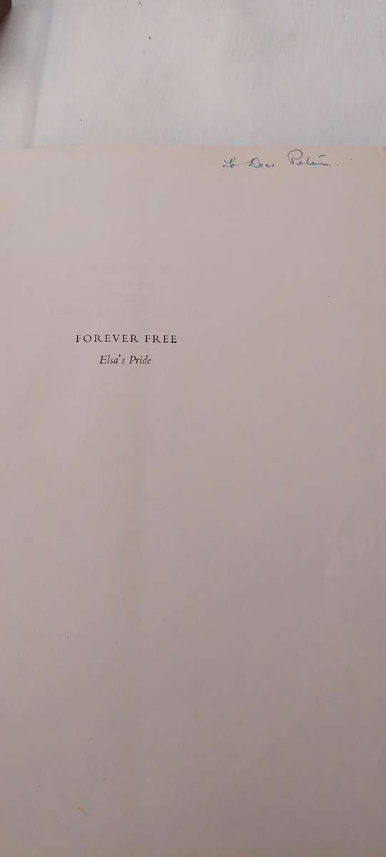Trilogy - Born Free/ Living Free/ Forever Free - Elsa - Joy Adamson