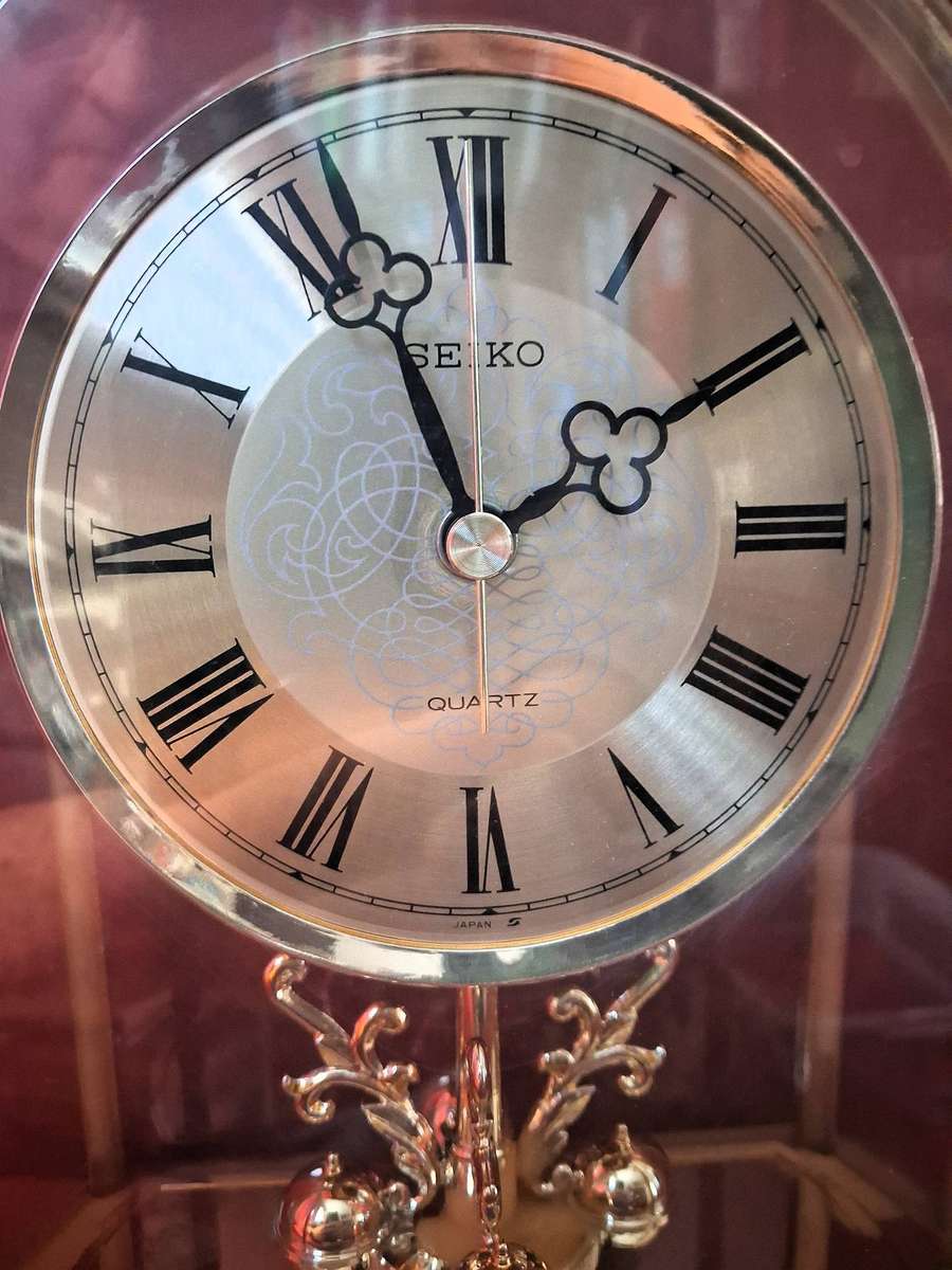 Seiko Quartz Mantel Clock  Toyota Branded  Working Condition