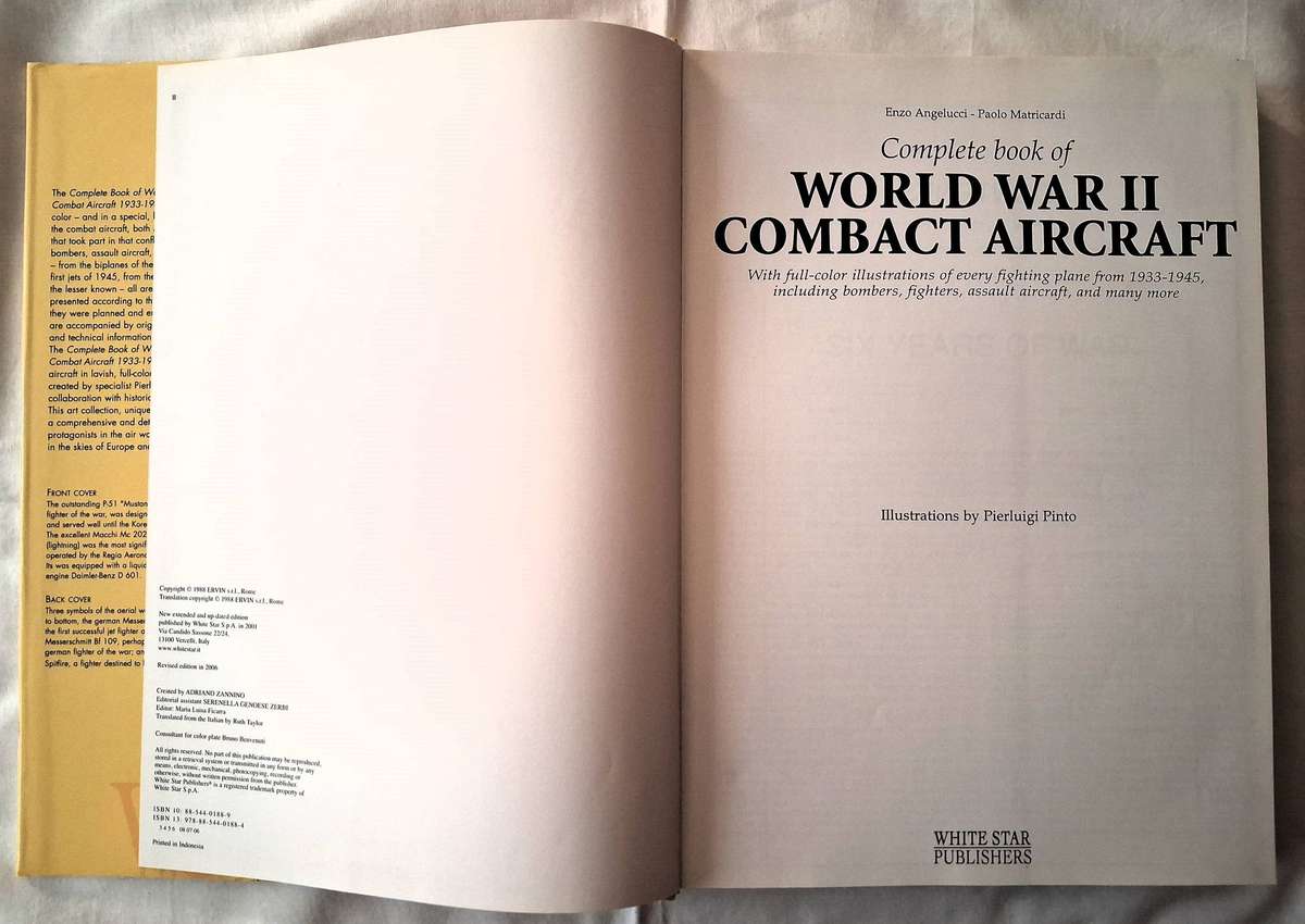 Complete Book of World War 2 Combat Aircraft - Enzo Angelucci