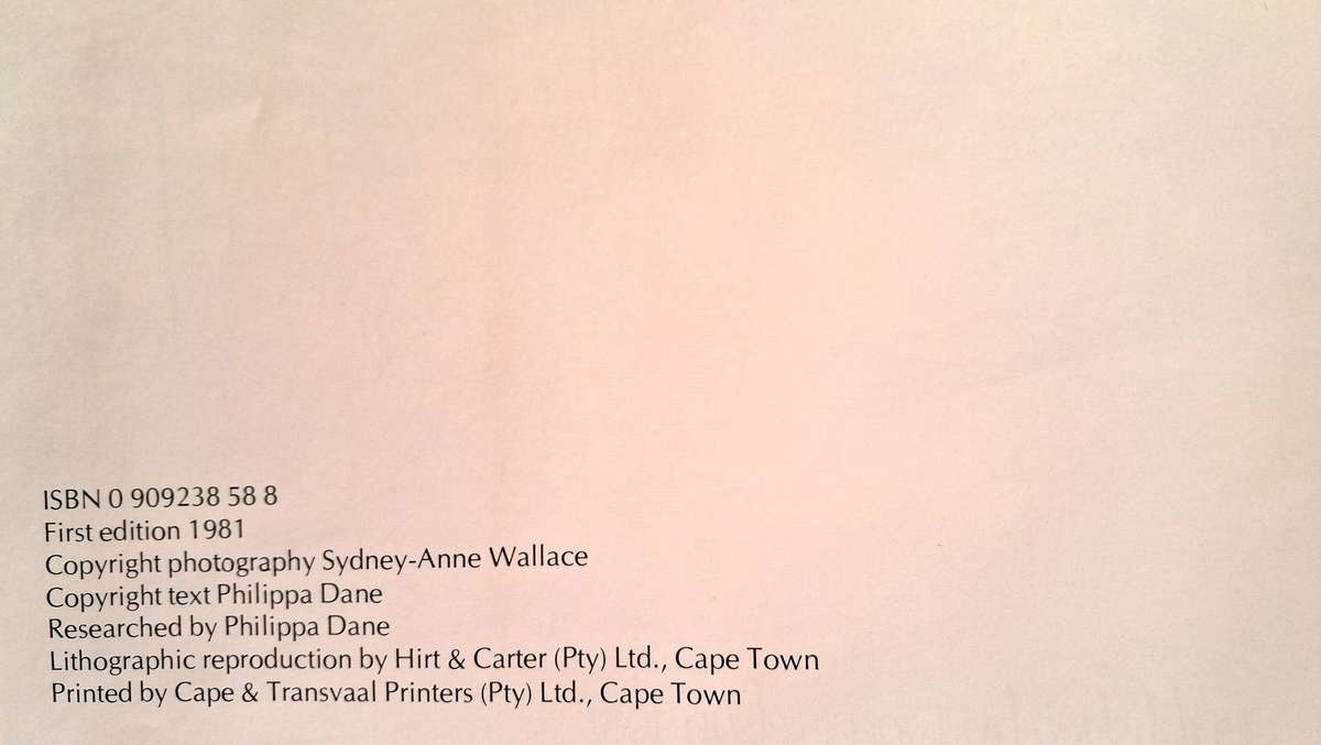The Great Houses of Constantia - Philippa Dane