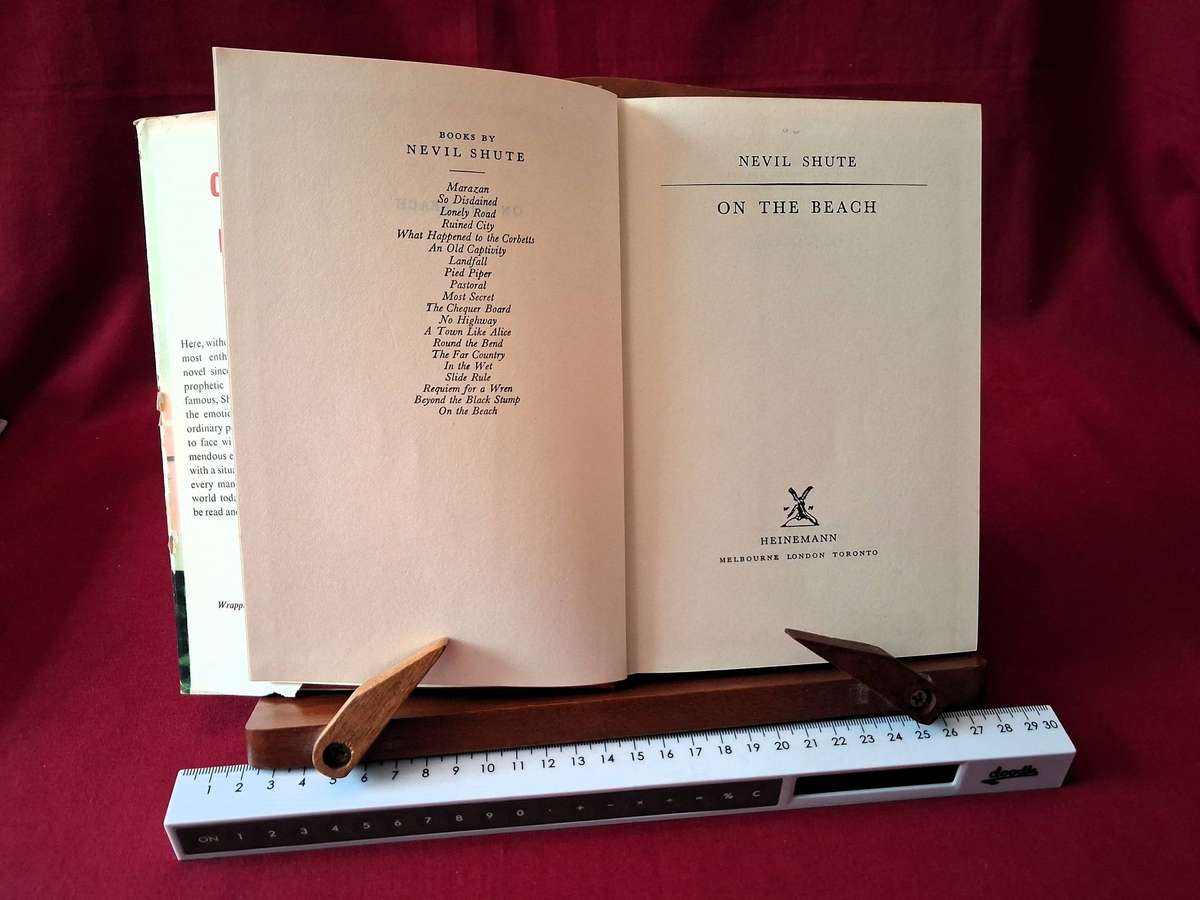 On the Beach - Nevil Shute (1957, 1st Edition, With Dust Jacket)