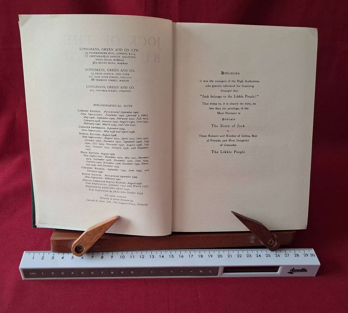 Jock of the Bushveld  Sir Percy FitzPatrick (Abridged Edition, Longmans 1943)