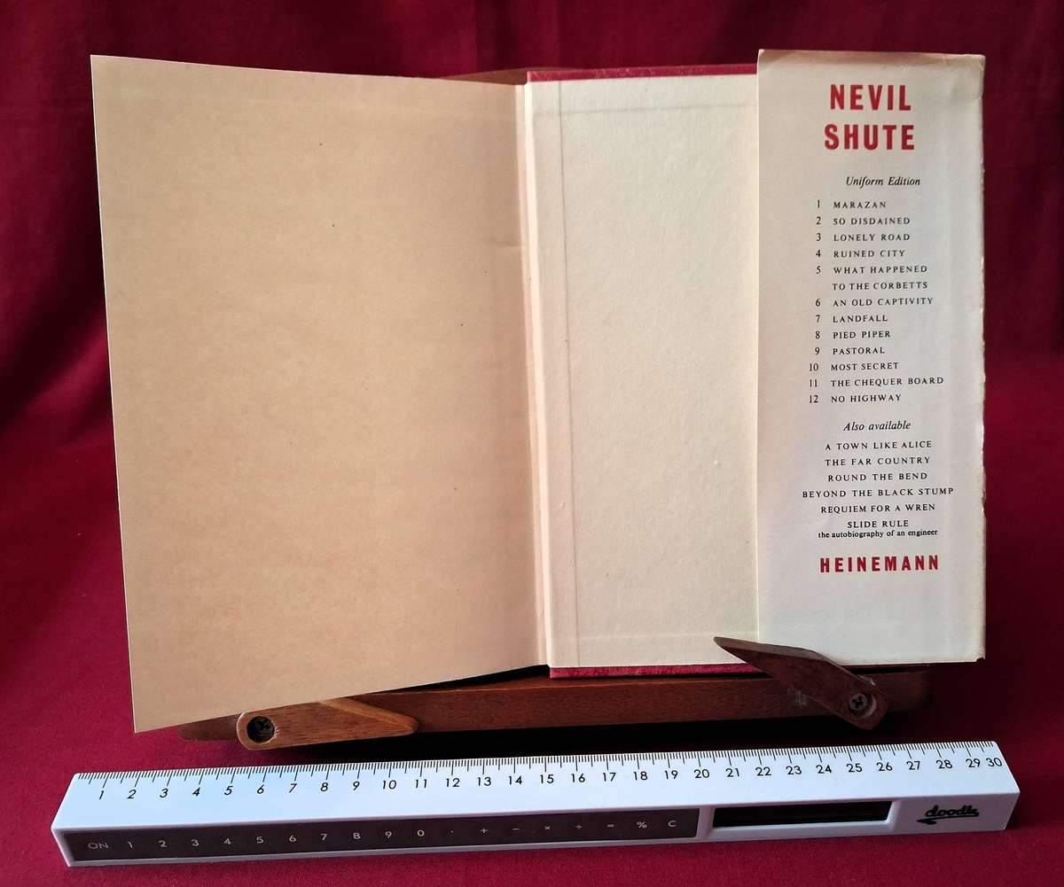 On the Beach - Nevil Shute (1957, 1st Edition, With Dust Jacket)