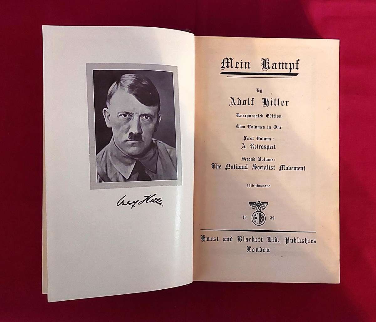 Mein Kampf - Adolf Hitler - (1939 English Translation)