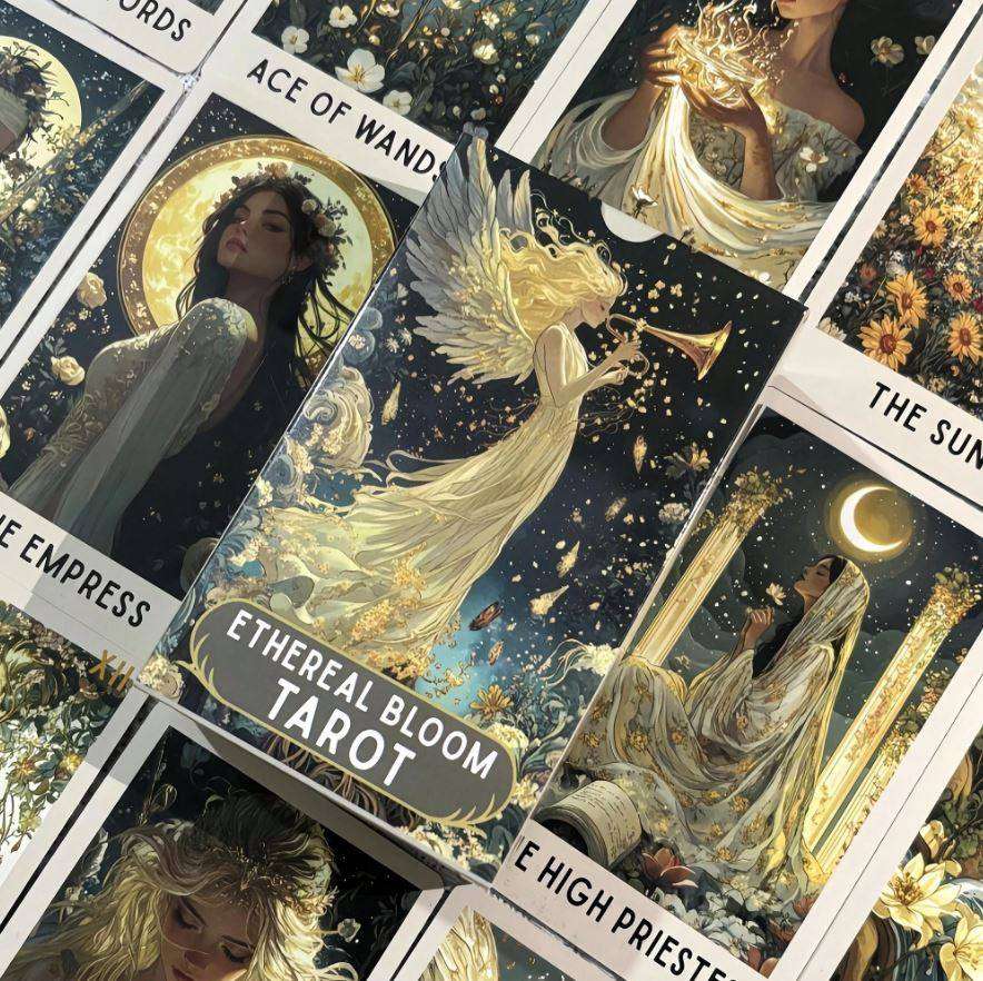 ETHEREAL BLOOM TAROT 78 CARDS DECK