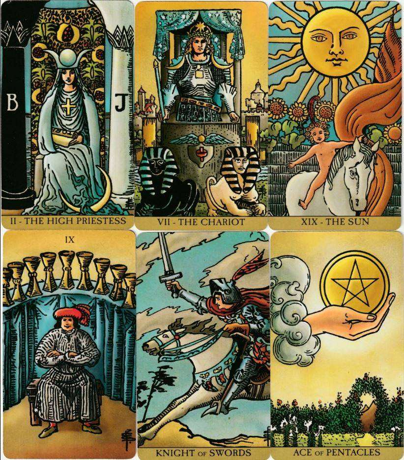 THE RADIANT WISE TAROT 78 CARDS DECK