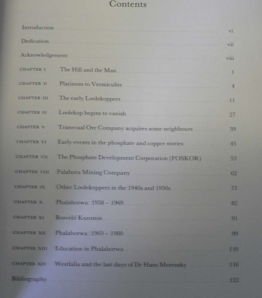 The Vanished Saddleback, the story of Phalaborwa by J.F. Grewar(Eastern/Northern Transvaal  history)