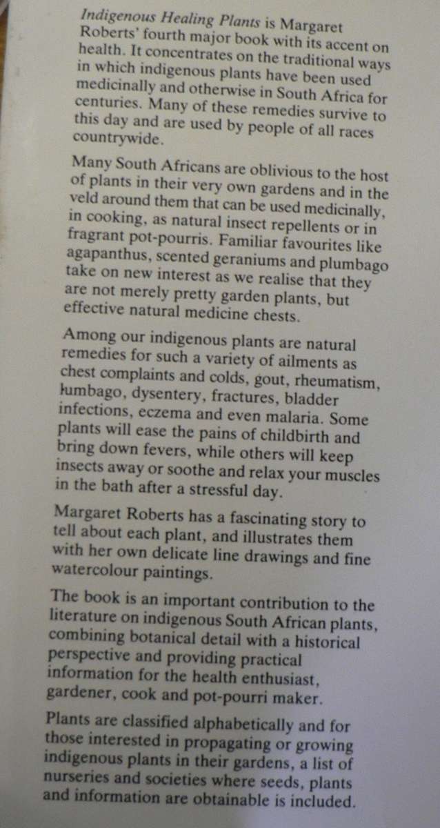 Indigenous Healing Plants by Margaret Roberts