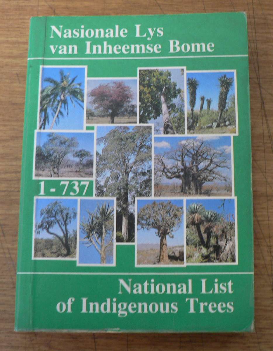 Nasionale lys van inheemse bome(Text in Afrikaans and English)