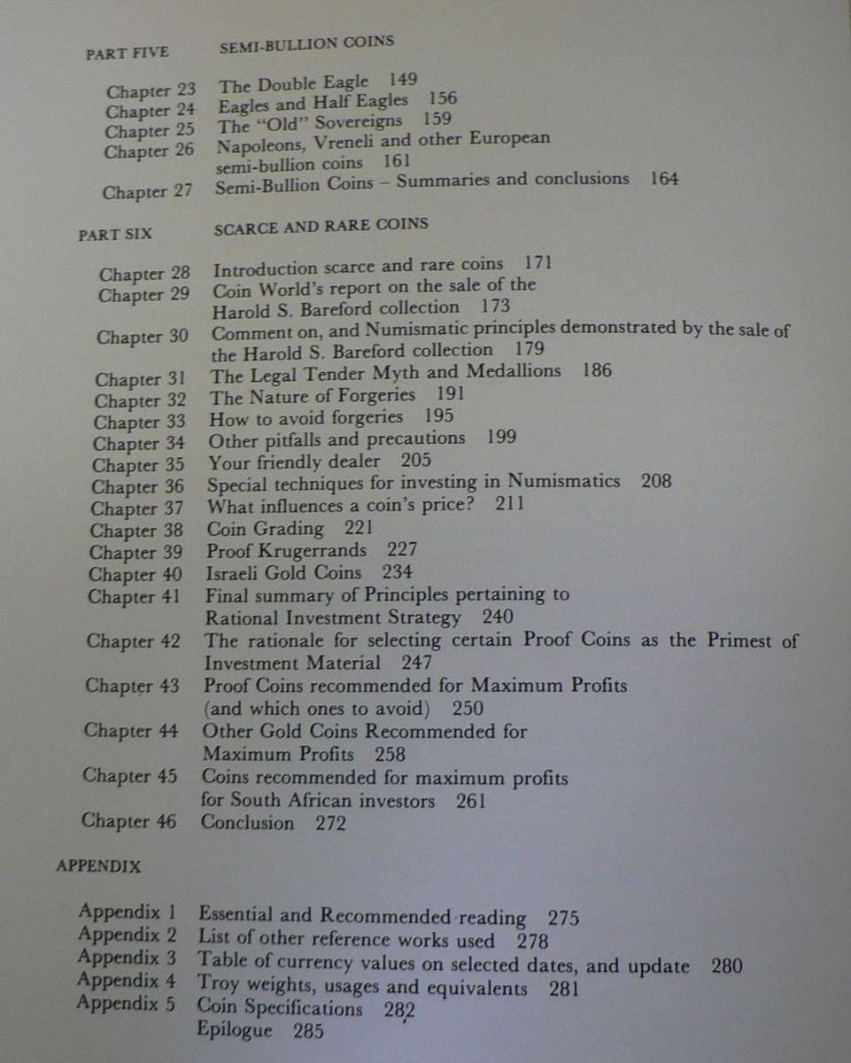 The Golden Key by Eli Levin (gold coin collecting/signed by author)