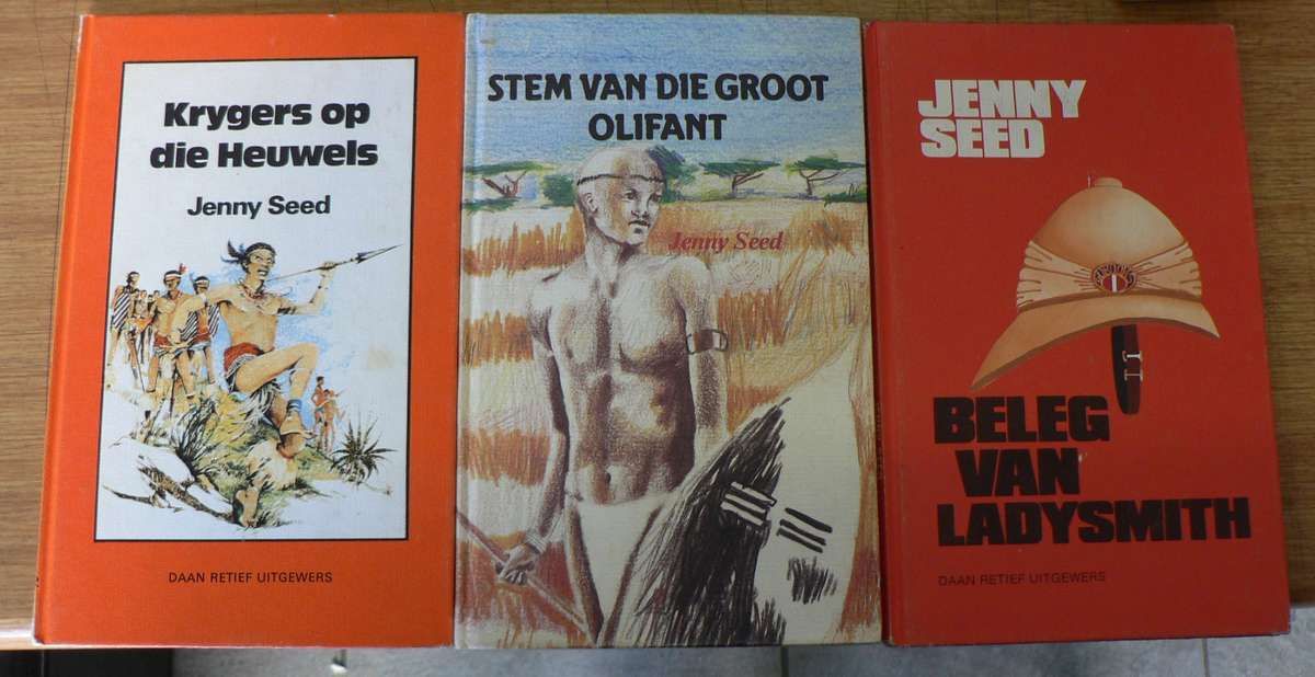 3 x pragtige Jenny Seed boekies.