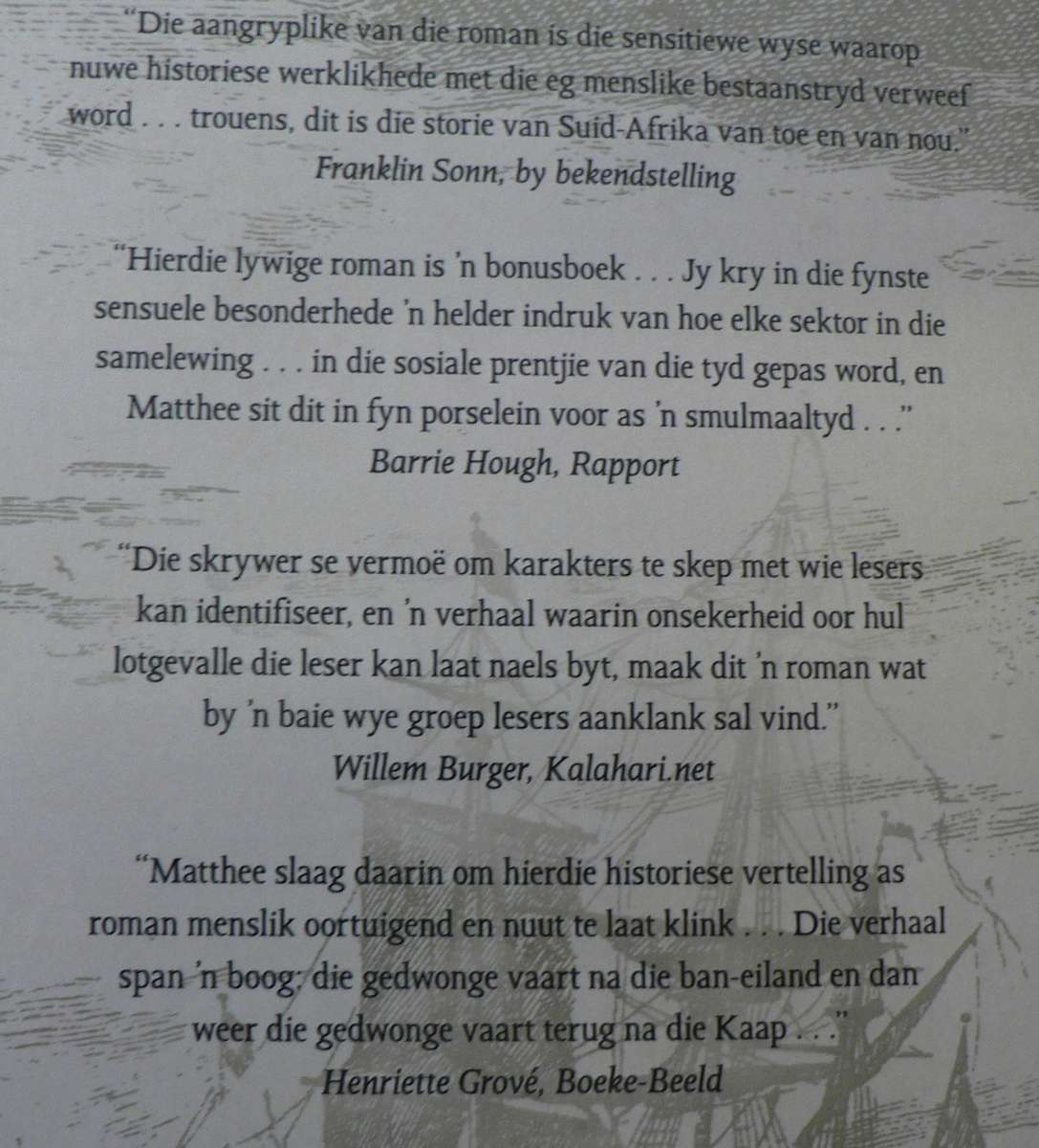 Dalene Mathee, Pieternella van die Kaap