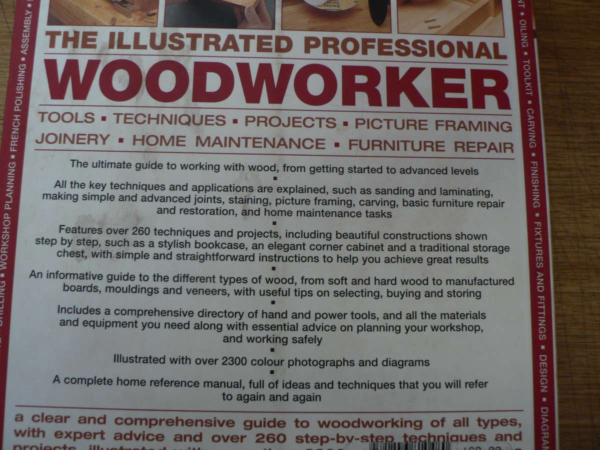 The illustrated professional woodworker by Stephen Corbett(ed)