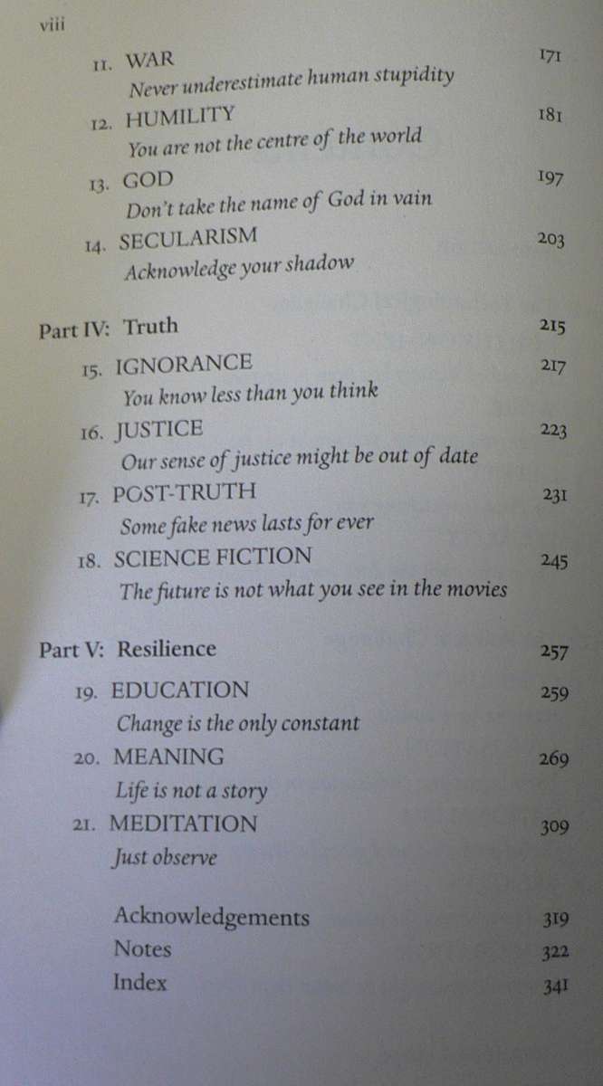 21 Lessons for the 21st century AND Sapiens by Yuval Noah Harari(2 books)