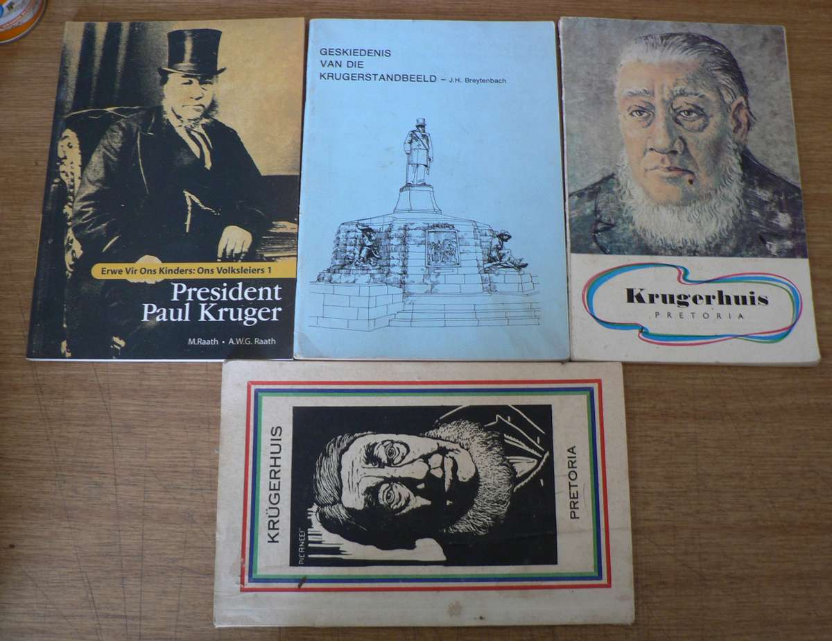 6 x Gedenkboeke oor die Voortrekkers en Paul Kruger(pragtig)