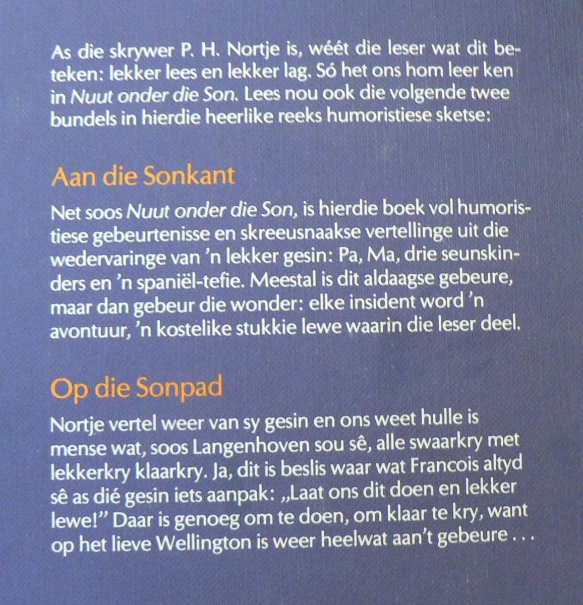 Nuut onder die son deur P.H. Nortje