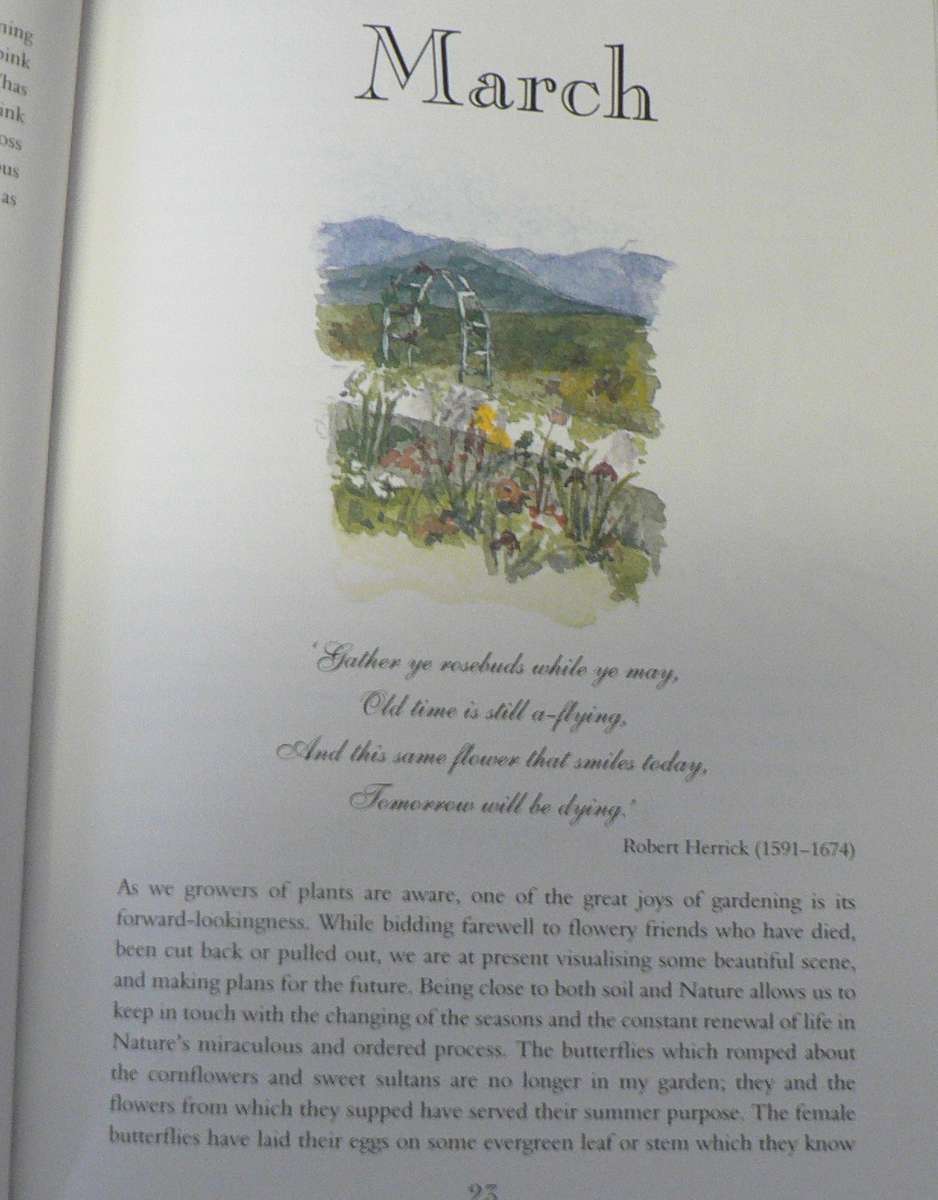 In a country garden by Gillian Rattray